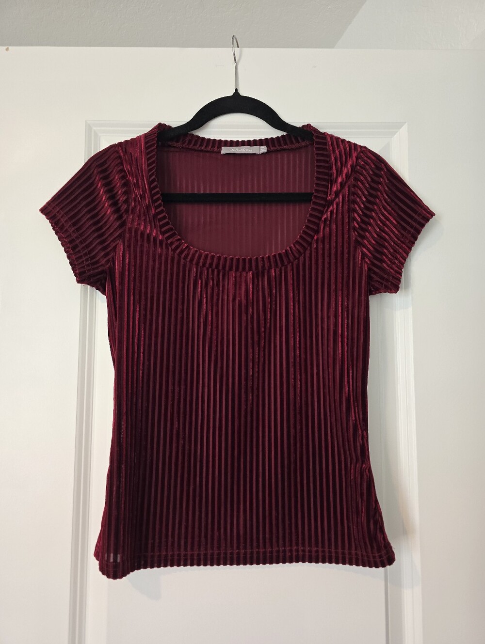 Red Velvet Top